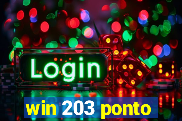 win 203 ponto
